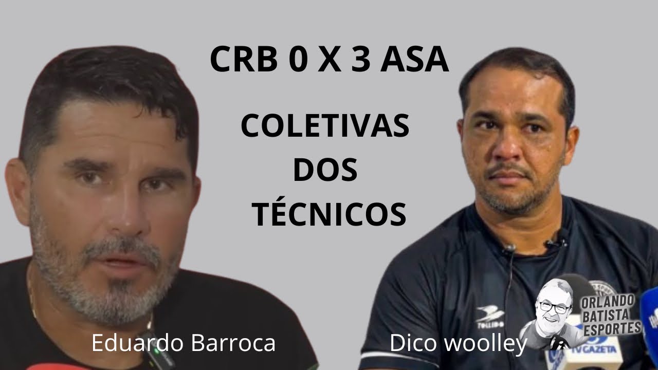 Eduardo Barroca falou de reforços | Dico Woolley exaltou a vitória do ASA