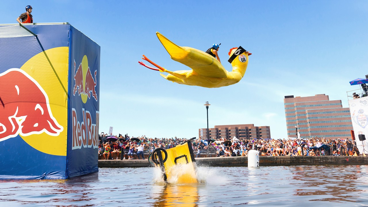 100 FUNNIEST DIY Plane Flights & Crashes From Red Bull Flugtag