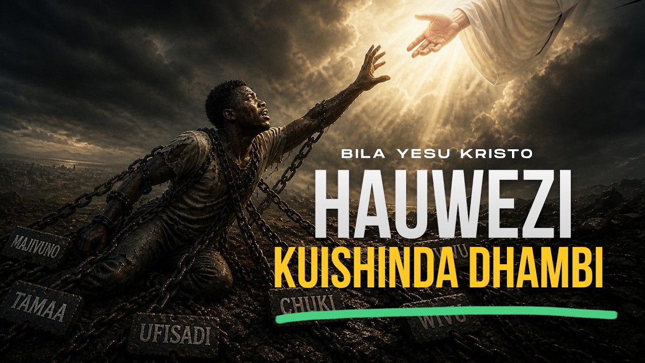 Hauwezi kuishinda DHAMBI mwenyewe