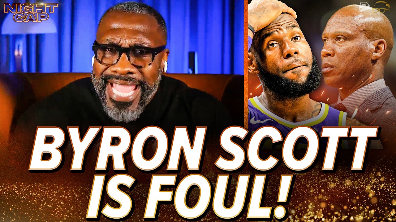 Shannon Sharpe FURIOUS at Byron Scott DISRESPECTING LeBron James LAKERS LEGACY!! | Nightcap