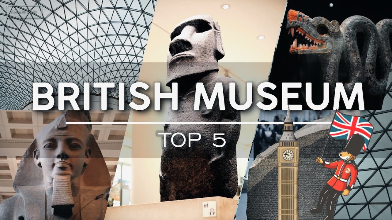 BRITISH MUSEUM : TOP 5 que ver en el MUSEO BRITANICO | LONDRES | PIEDRA ROSETTA | EGIPTO | ARTE .
