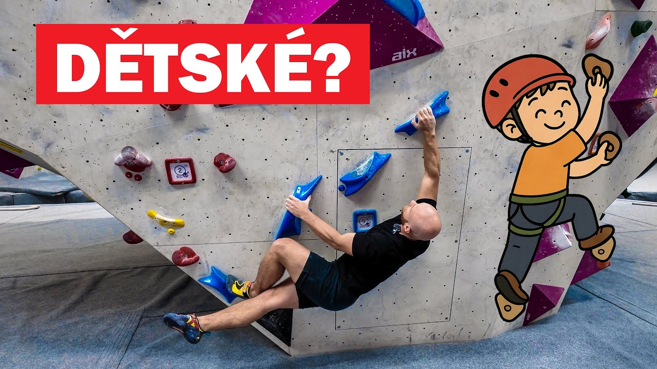 LEZEME DĚTSKÉ BOULDERY! | Padlo 6C?