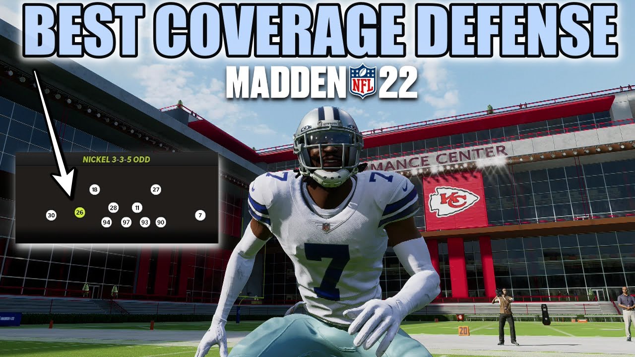 BEST COVERAGE DEFENSE IN THE GAME! LOCK UP ANY OFFENSE! MADDEN 22 TIPS