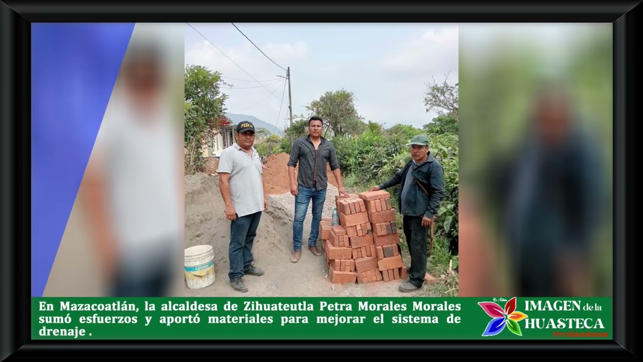 250221 Petra Morales Morales sum&oacute; esfuerzos y aport&oacute; materiales para mejorar el sistema de drenaje