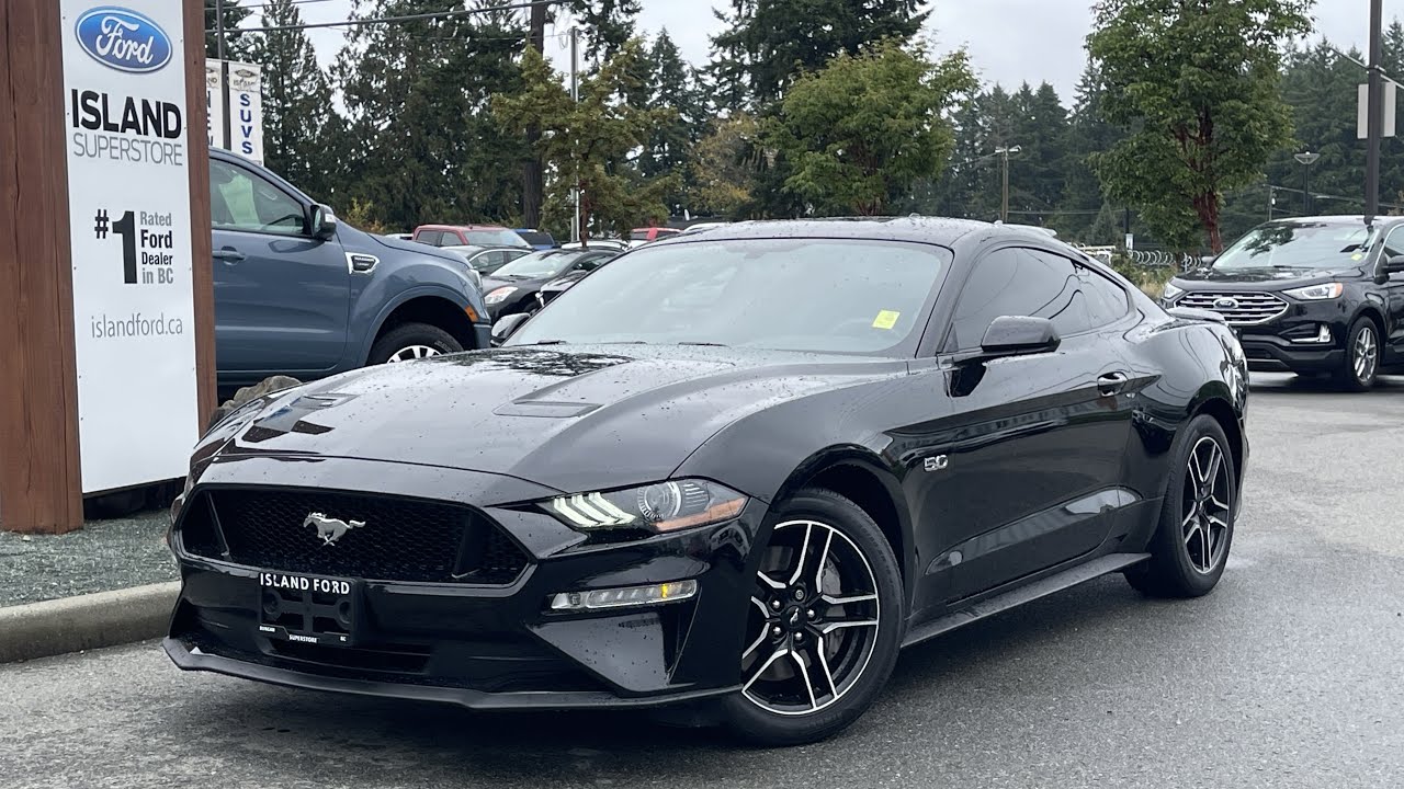 Обзор Ford Mustang GT 2020 года + спойлер, электропривод водительского сиденья, бесключевой запус...