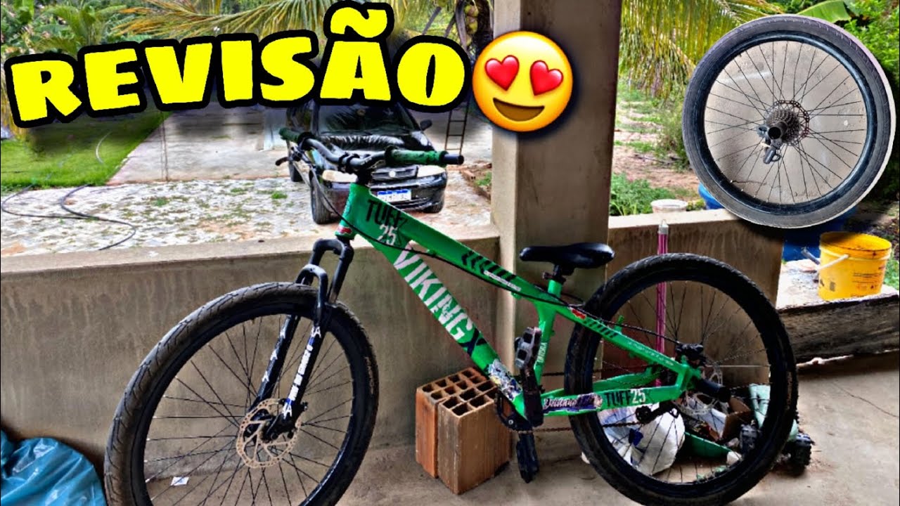 Fiz uma REVISÃO na minha bike!!!😍