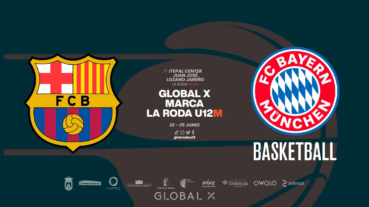 U12M.  FC BARCELONA vs BAYERN MUNICH.- Torneo Internacional GLOBAL X Future Stars La Roda 2023