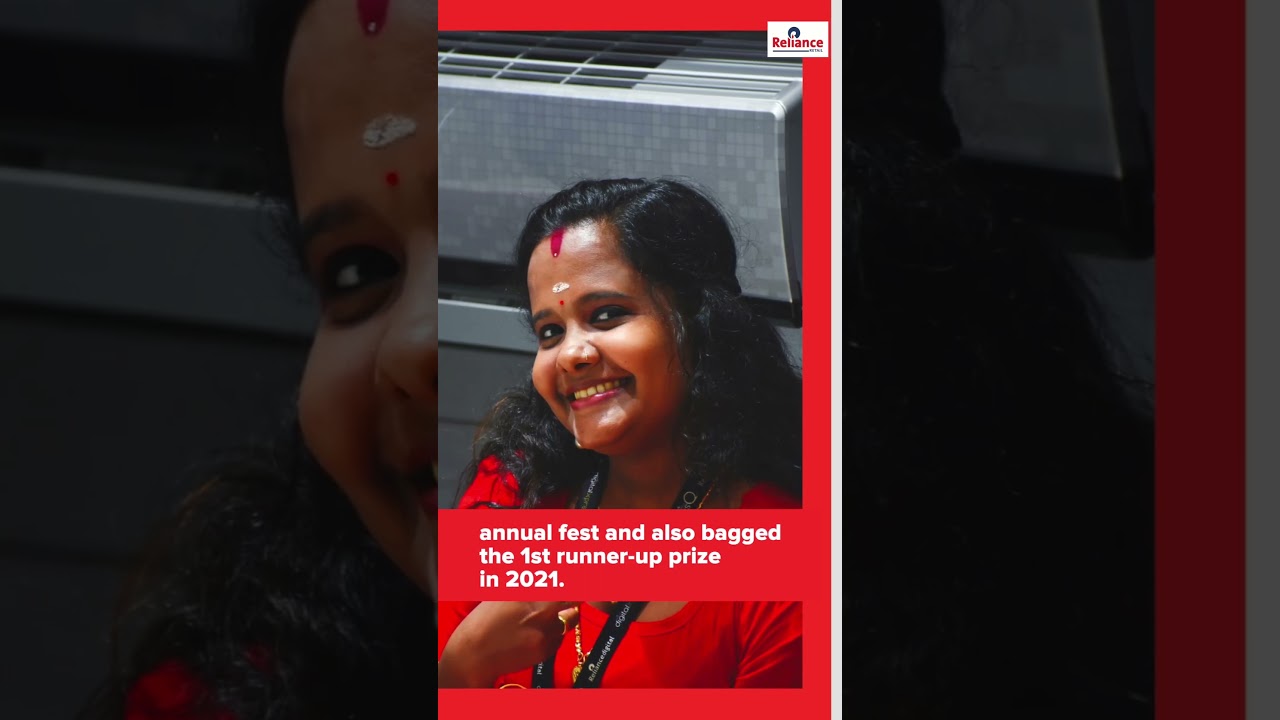 Preetha V | Store Associate | Reliance Digital
