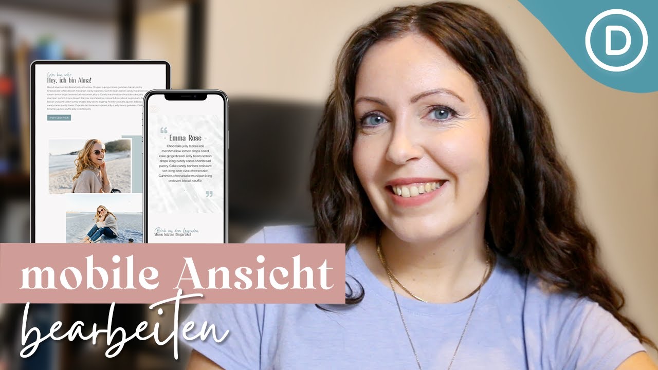 Mobile Ansicht anpassen im Divi Theme | Tablet und Handy Ansicht | WordPress Website erstellen