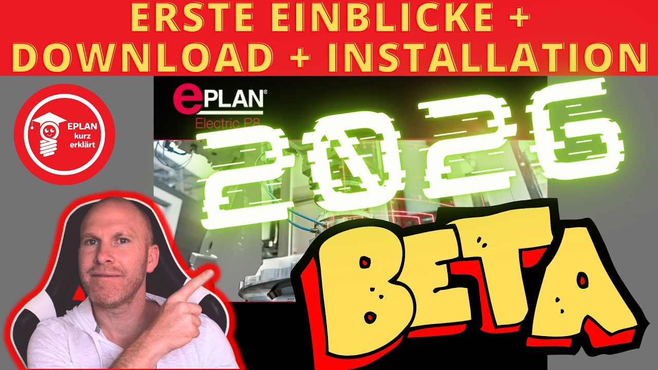 EPLAN Plattform 2026 (Beta)💥 Erste Einblicke + Download + Installation