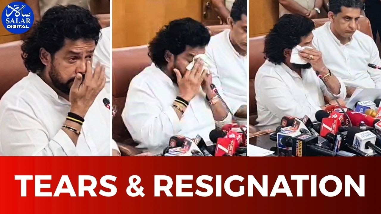 B Nagendra Breaks Down in Tears, Quits Karnataka Cabinet Over Valmiki Fund Row