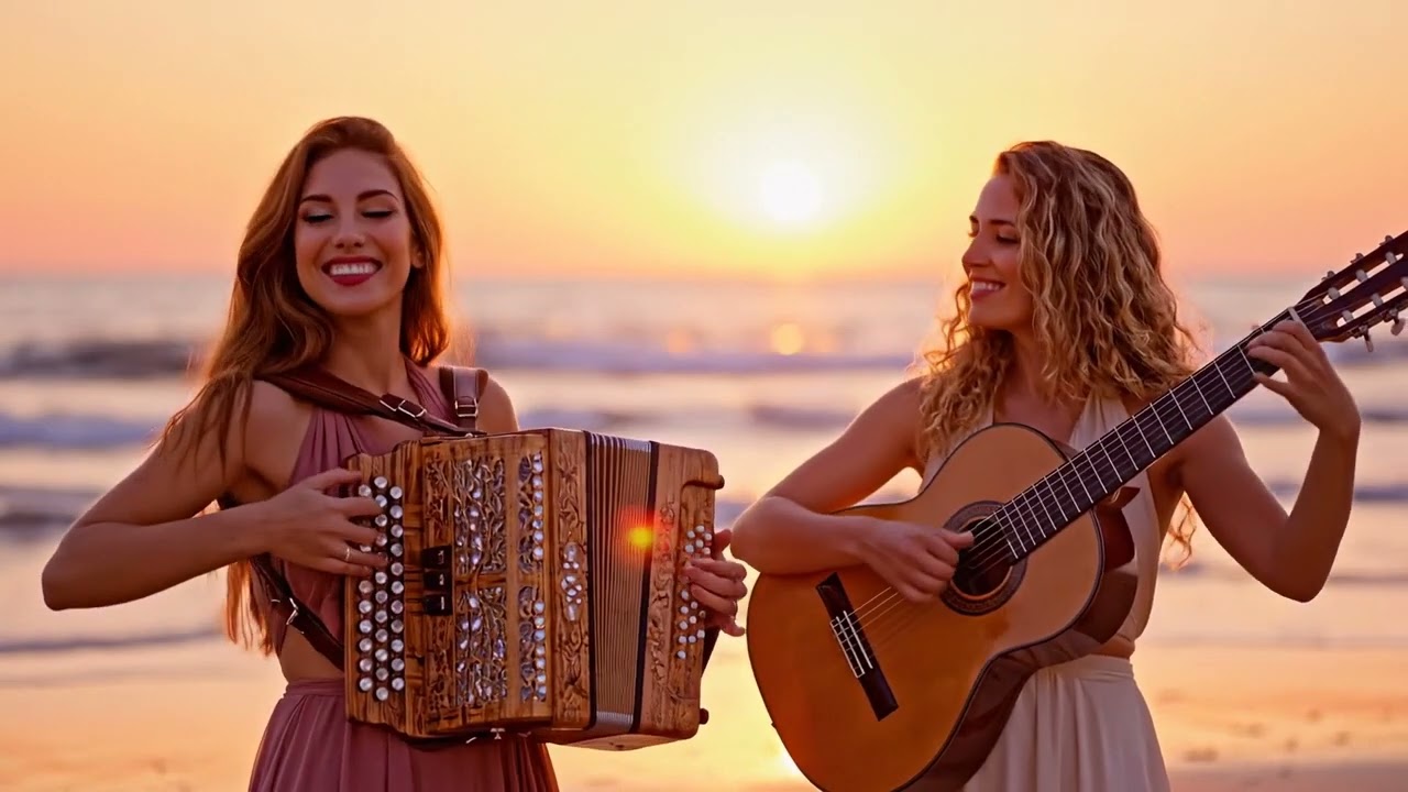 Brilliant Flamenco Guitar, Accordion & Flute for Pure Bliss - Heavenly Iberian Harmony