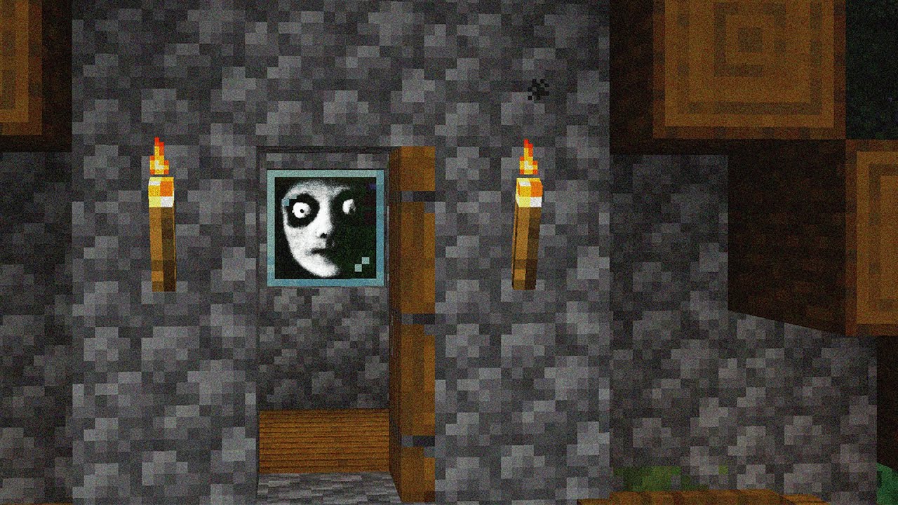 tem algo me observando no minecraft...