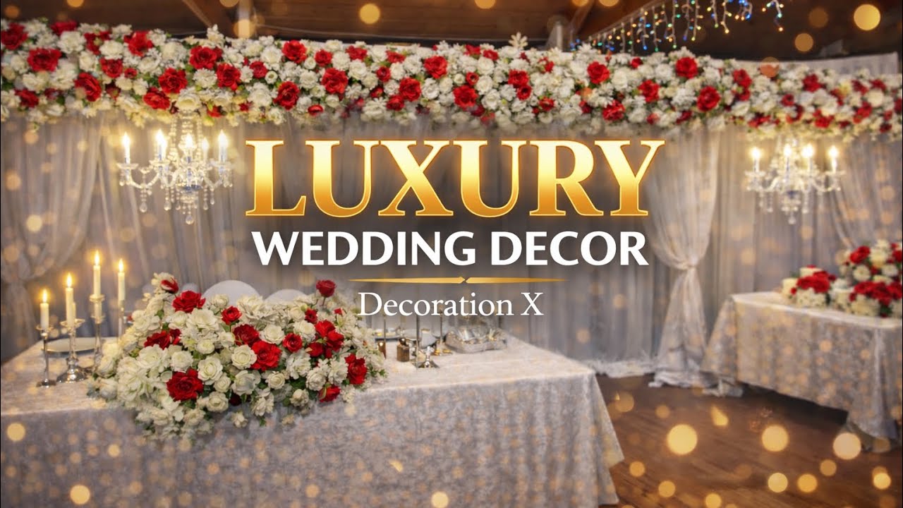 Luxury Wedding Decor Ideas | Elegant & Modern Setup (2026) | Decoration X 