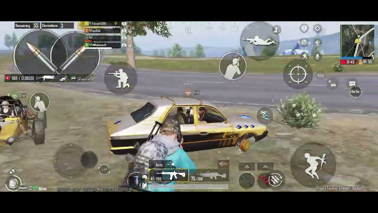 Rush between 8v2