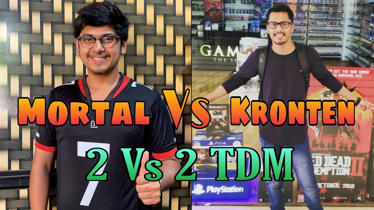 Kronten Gaming , Soul Ronak Vs Mortal , 8bitMercy In TDM Shaktimaan Gaming