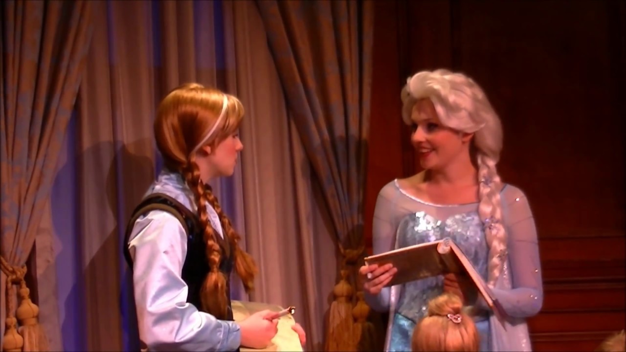 Anna & Elsa Meet & Greet | Magic Kingdom Walt Disney World
