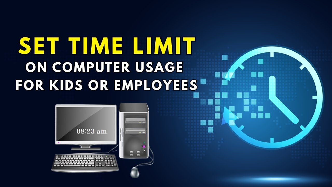 SET Time Limit on Computer Usage for Kids or Employees (Windows 11/10)