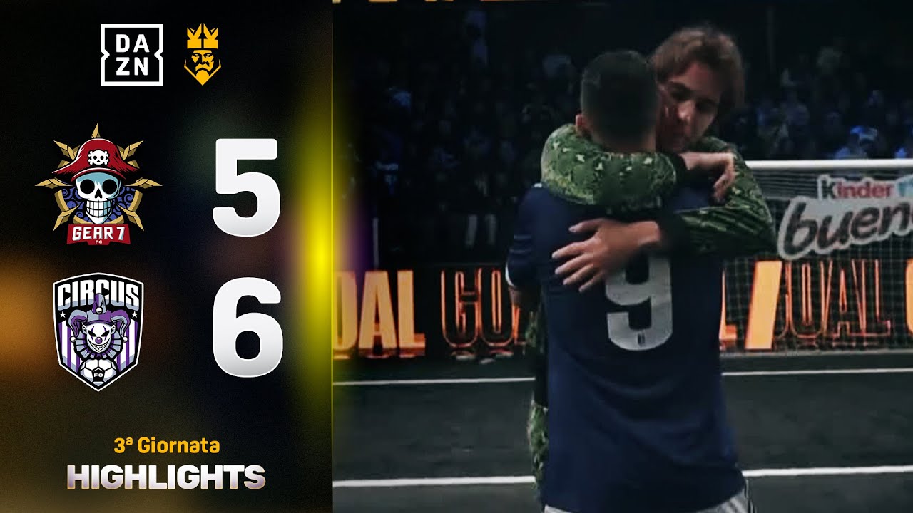COLOMBO MVP, LOCO PICCI scatenato I Gear 7 FC - Circus FC 5-6 dopo shoot-out | Kings Cup | DAZN