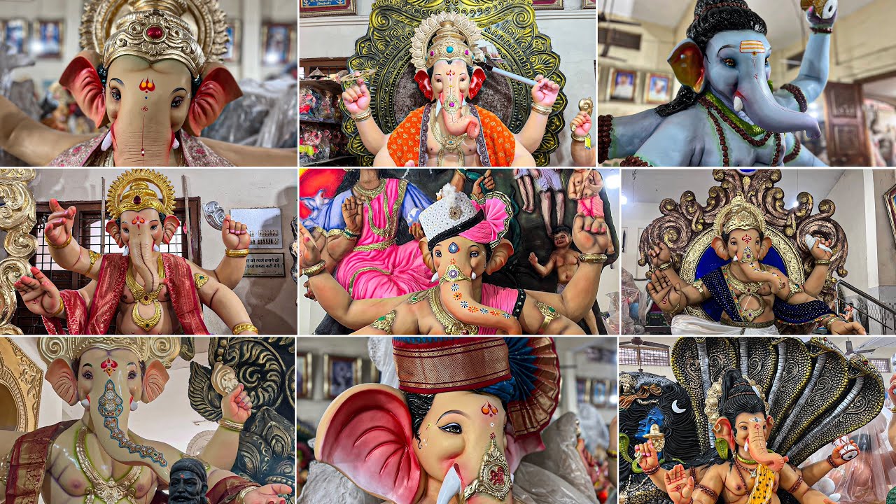 DHOOLPET GANESH 2025 | 20,000 for 10 feets | WORLD's BEST GANESH IDOLS | GANESH VIDEOS 2025