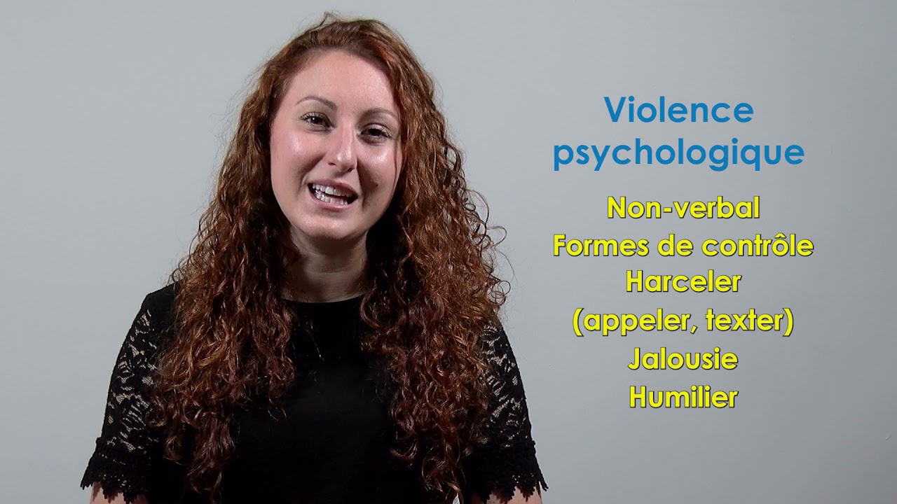 Les 7 types de violence
