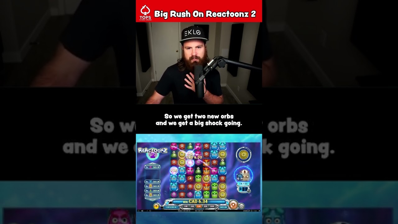 $5 Spins On Reactoonz 2 