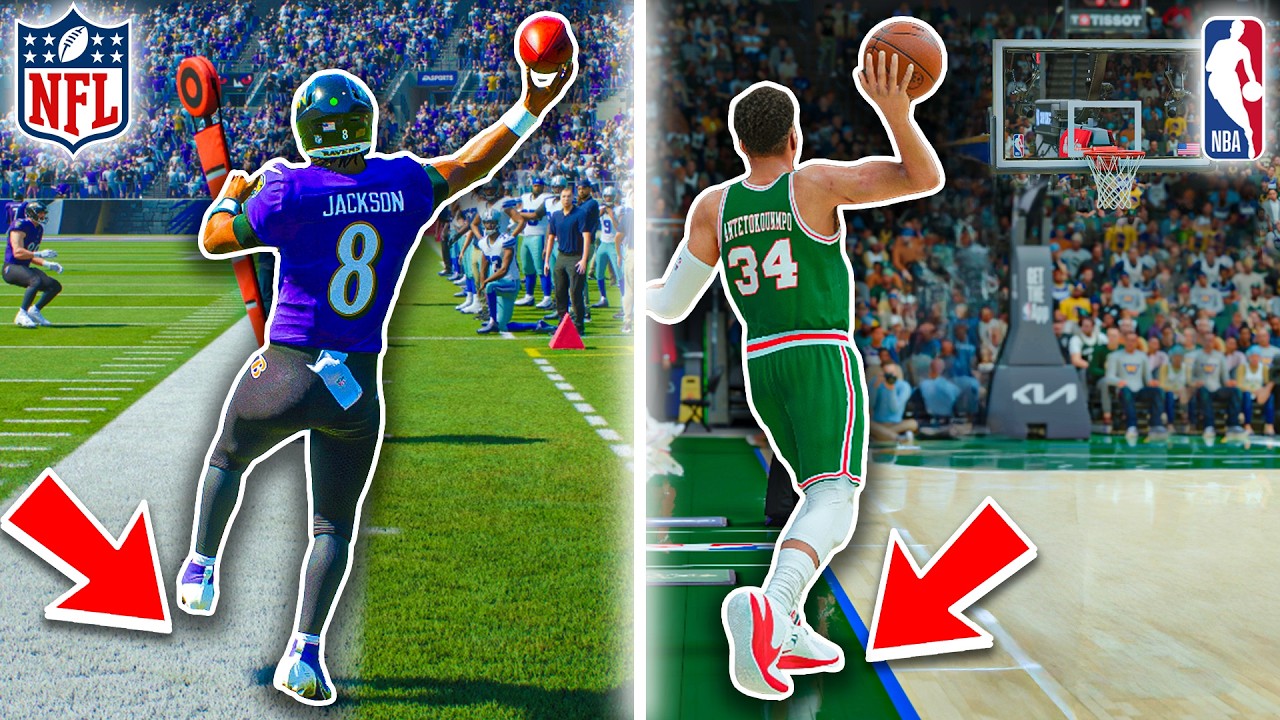 Can I Go OUT OF BOUNDS In EVERY Sport?