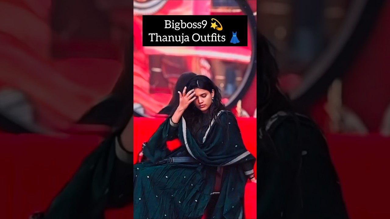 Thanuja Puttaswamy Outfits #bigboss #bigboss9telugu #shorts #shortsvideo #shortsviral #kurtas #ajio