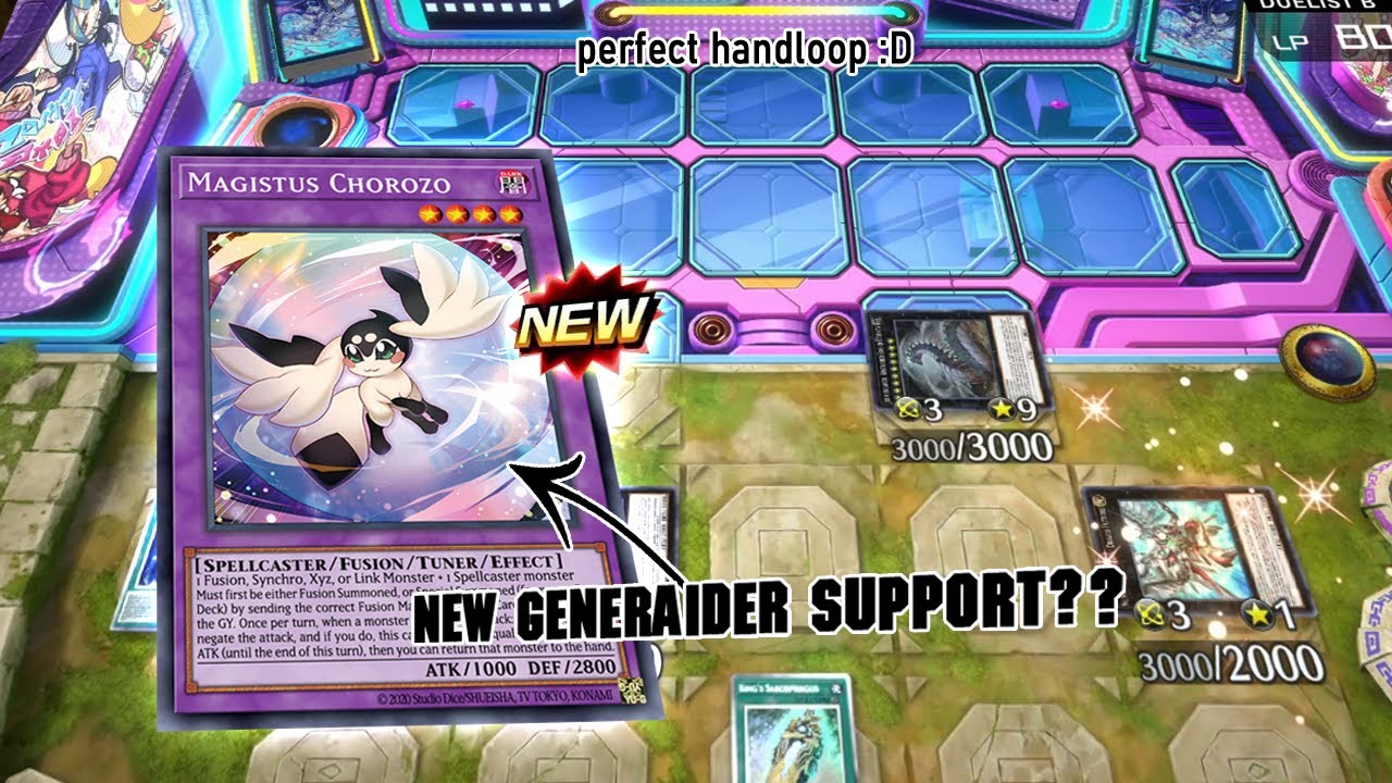 Hidden Generaider Support is on new pack??? Yugioh Master Duel