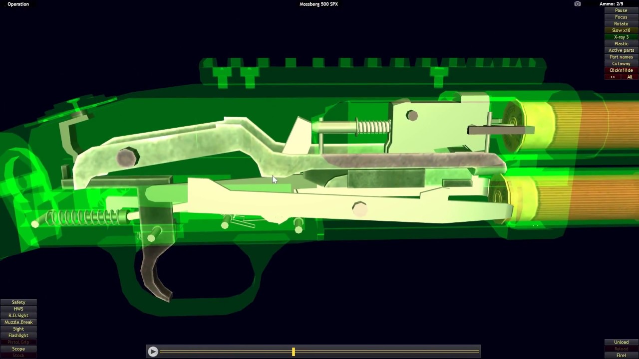 Как работает помповое огнестрельное оружие: Mossberg 500