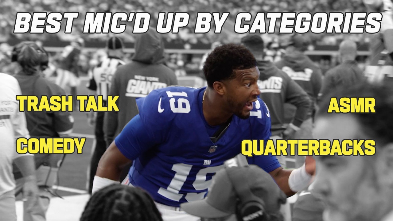 Funniest Mic'd Up Moments of 2025