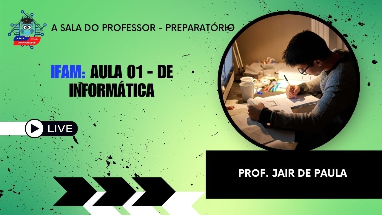 3ª LIVE – PREPARATÓRIO IFAM 2026