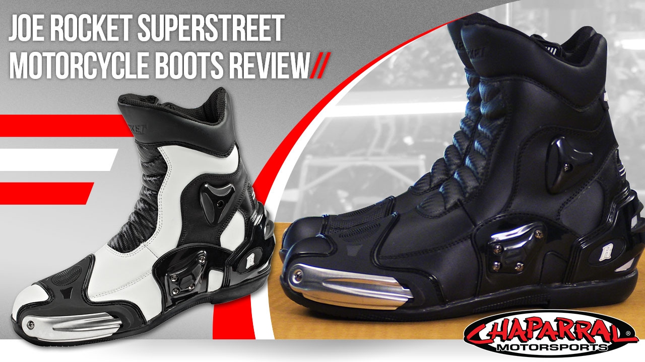 Joe Rocket Superstreet Motorcycle Boots Review