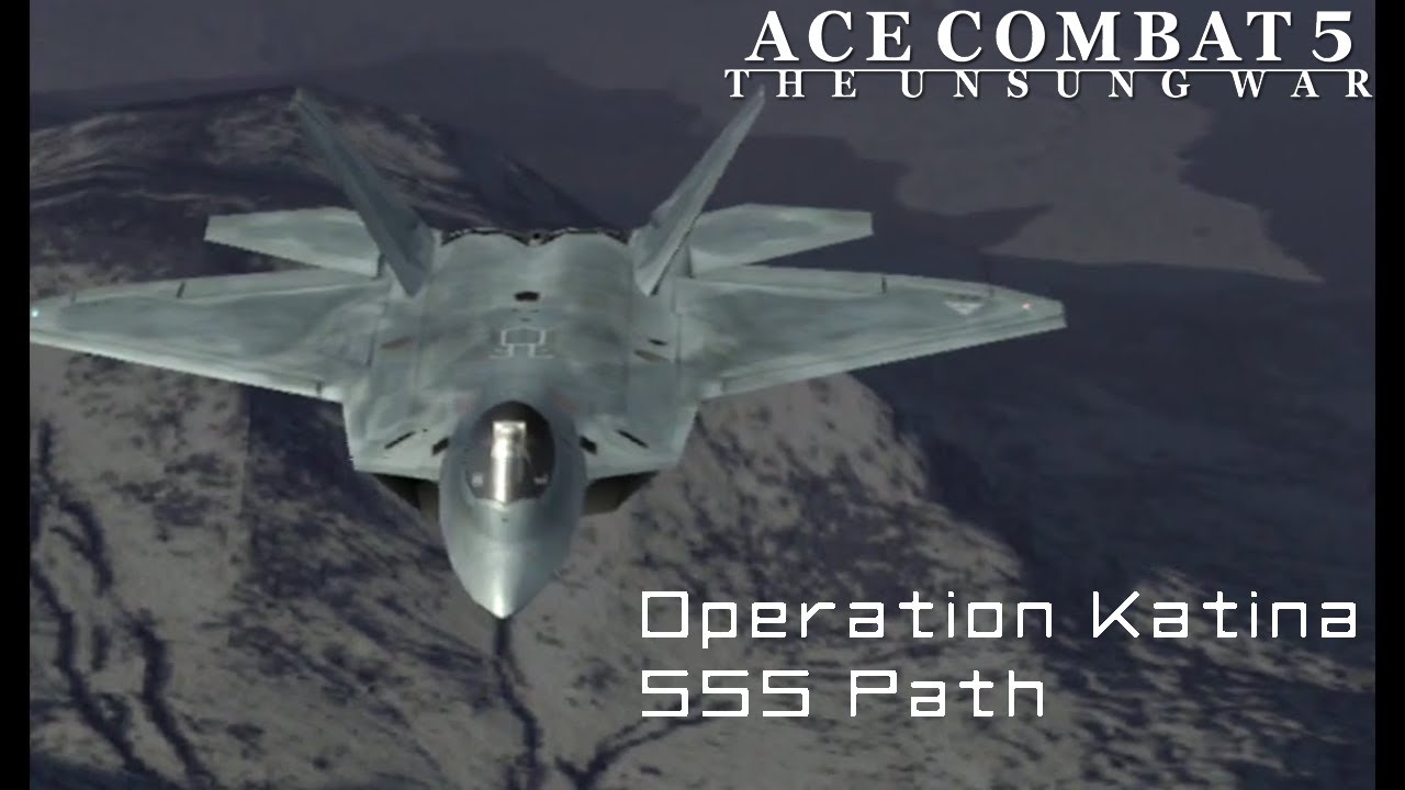 Operation Katina (Arcade Mode) - Lv.04 Path Rank SSS - Ace Combat 5 Console 60 FPS