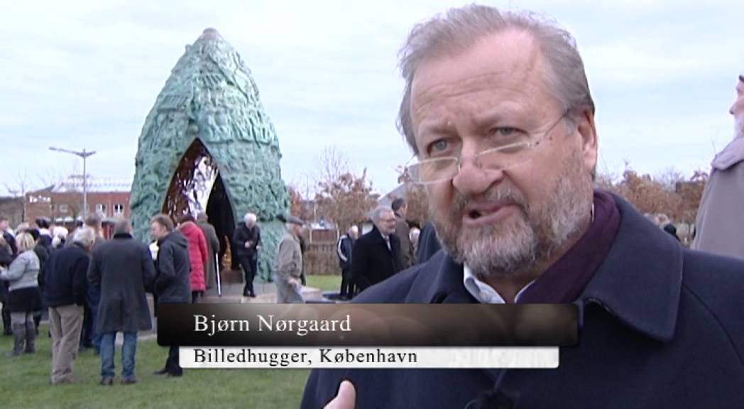 Ikast Kirke - nu med Nørgaard-skulptur