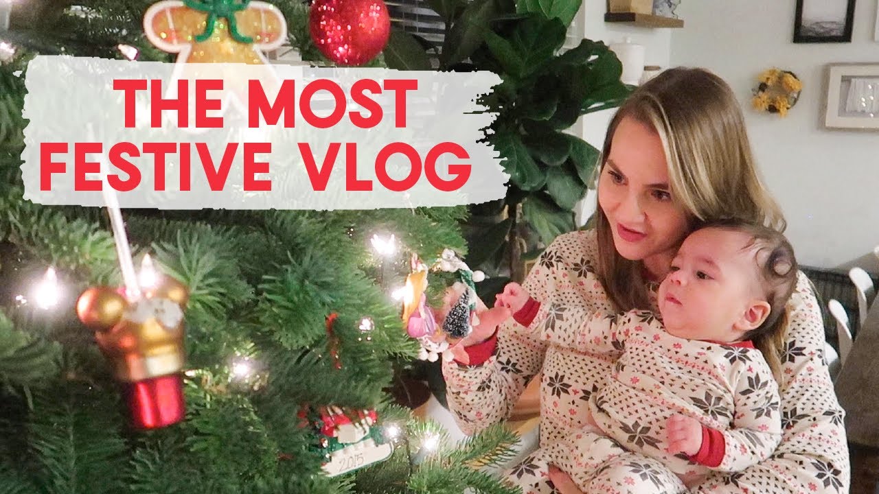 GETTING READY FOR OUR BABY'S FIRST CHRISTMAS | day in the life of a mom