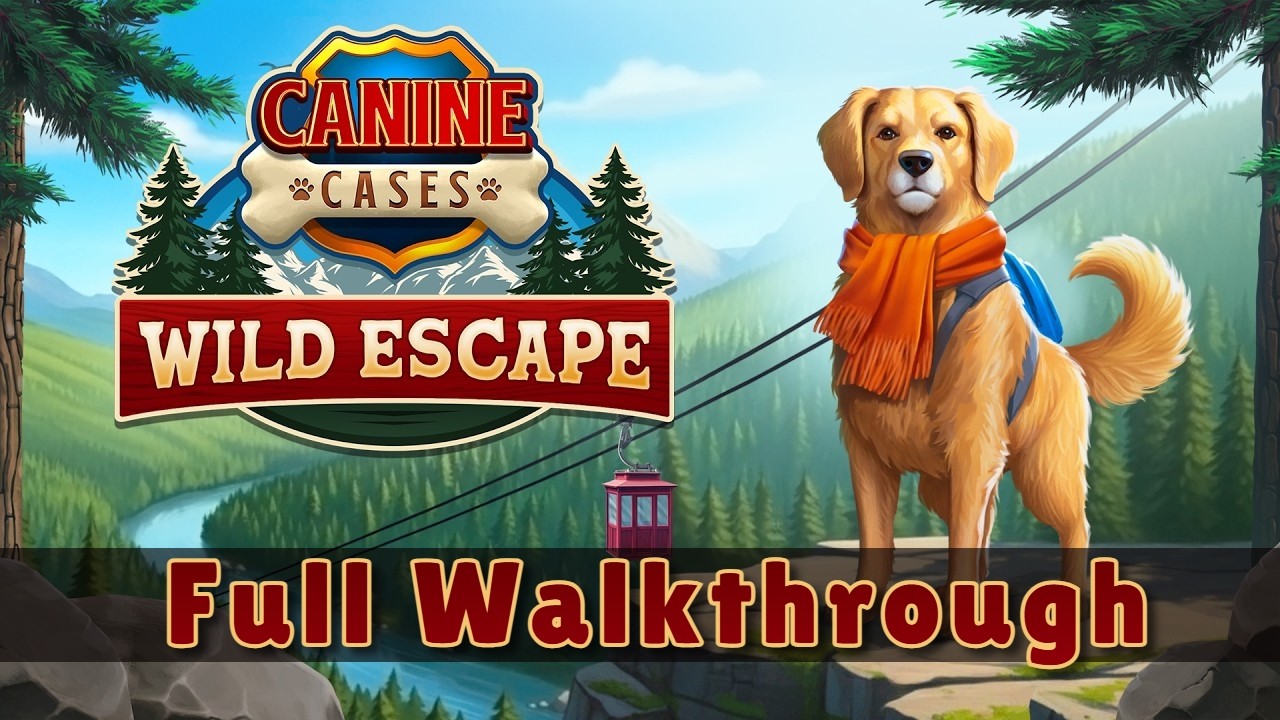 AE Mysteries: Canine Cases Wild Escape FULL Walkthrough - HaikuGames