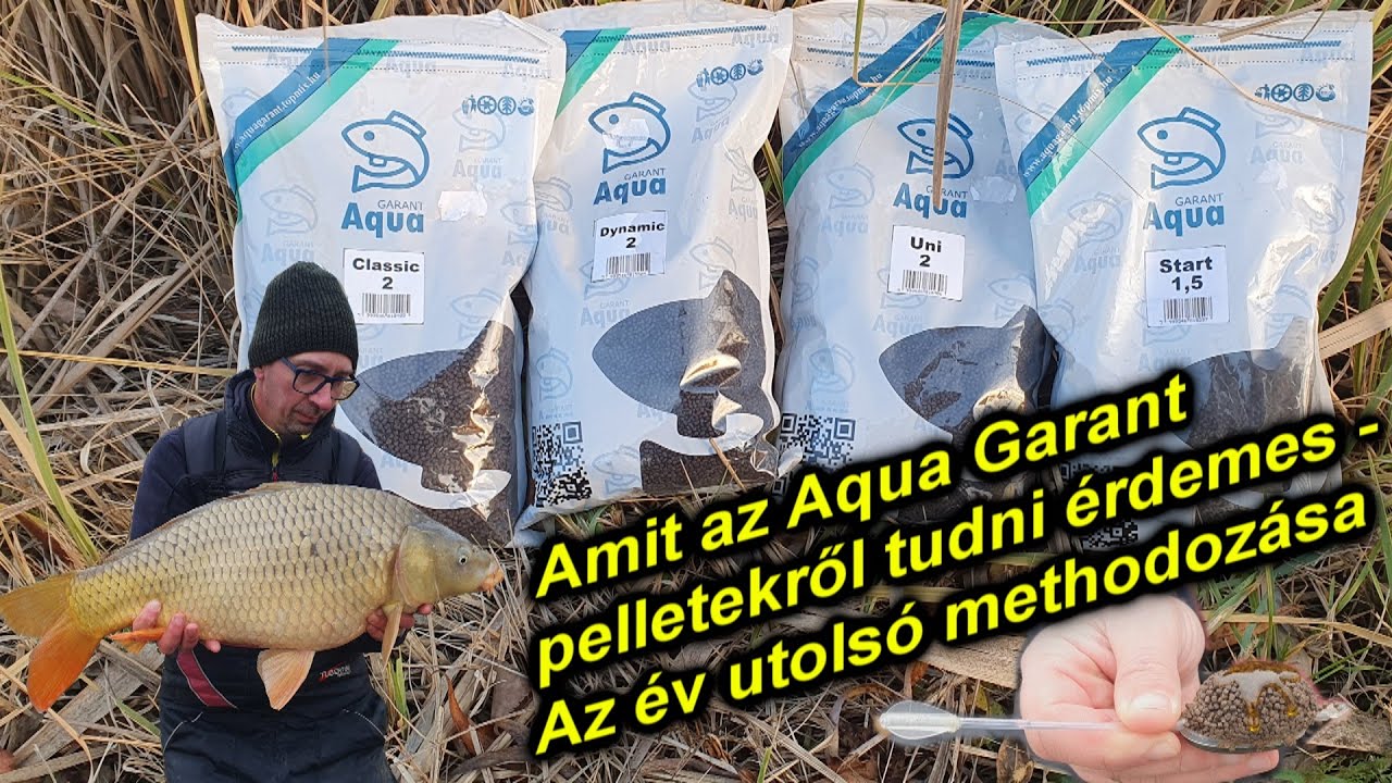Amit az Aqua Garant pelletekről tudni érdemes - Az év utolsó methodozása