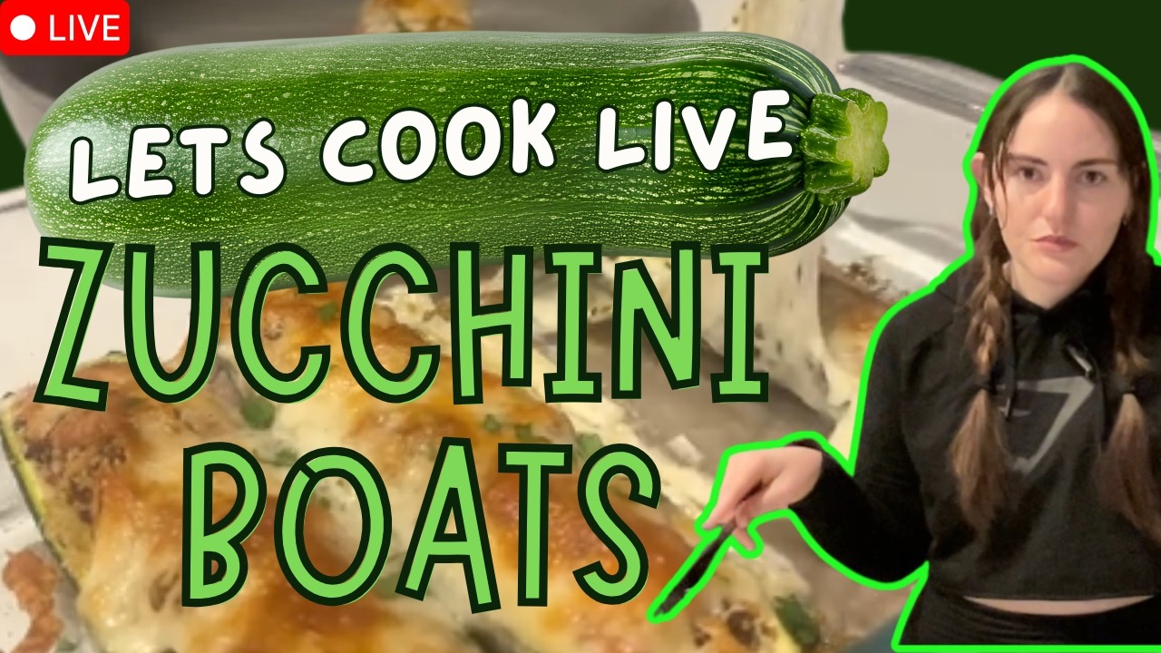 KATSEYE inspired me to eat (and cook) zucchini!! Let's Cook Live (VOD)