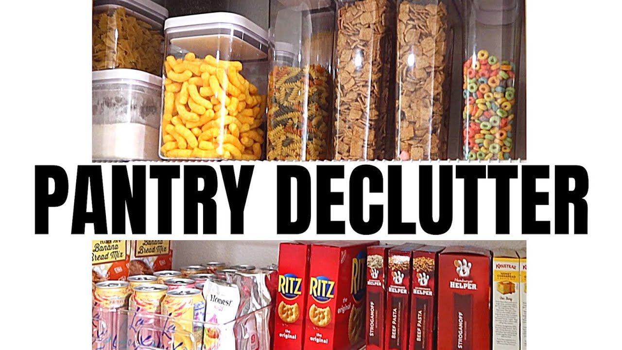 PANTRY ORGANIZATION & DECLUTTER | DECLUTTER WITH ME | MONDAY WEEK AHEAD MOTIVATION | CRISSY MARIE