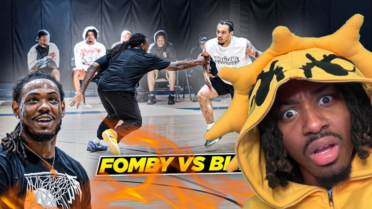 He Might Have A Quicker Shot Than Steph Curry.. | Fomby vs Bijan 1v1