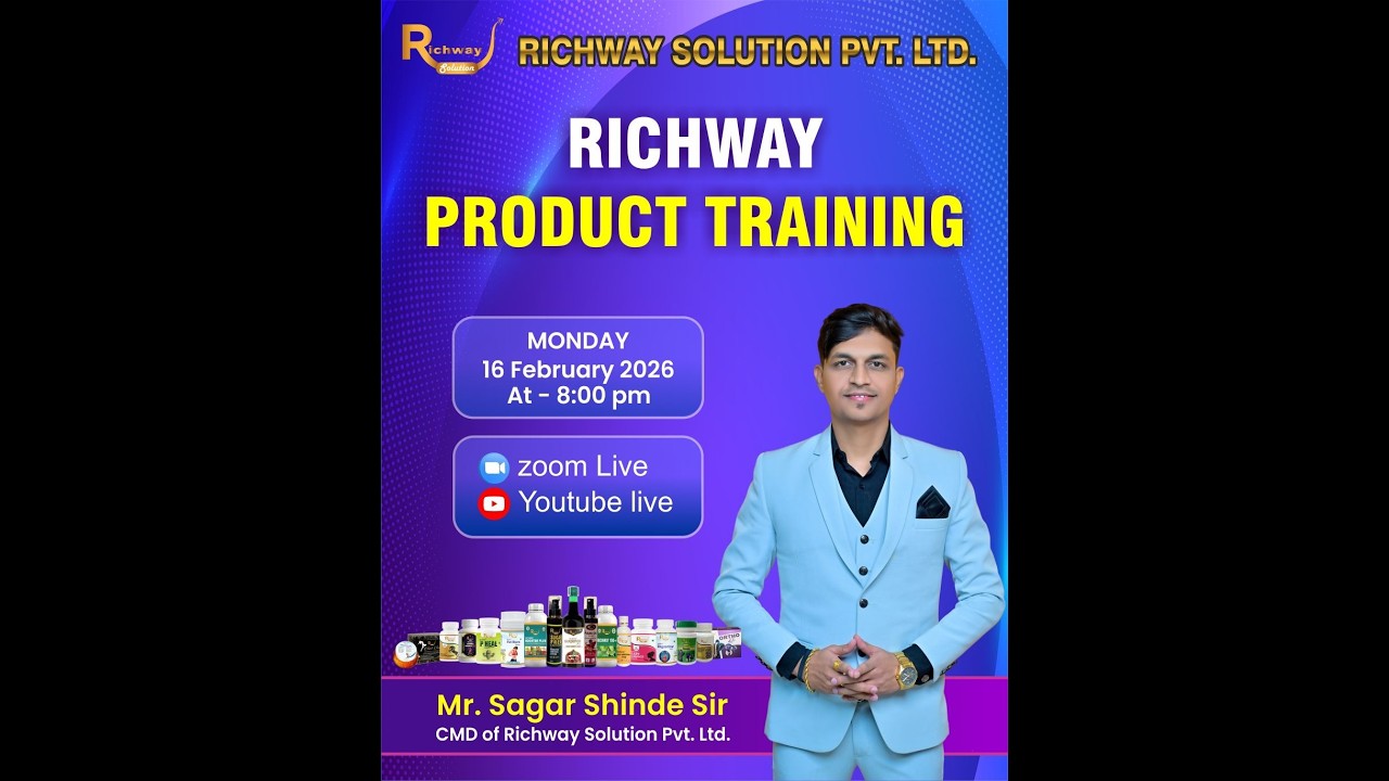 #_Richway Product Training Program  | #_richwaysolution