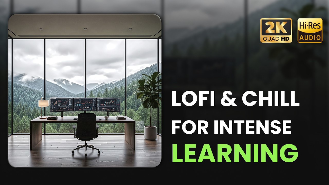 LOFI & CHILL • For intense learning [2K Hi-Res]