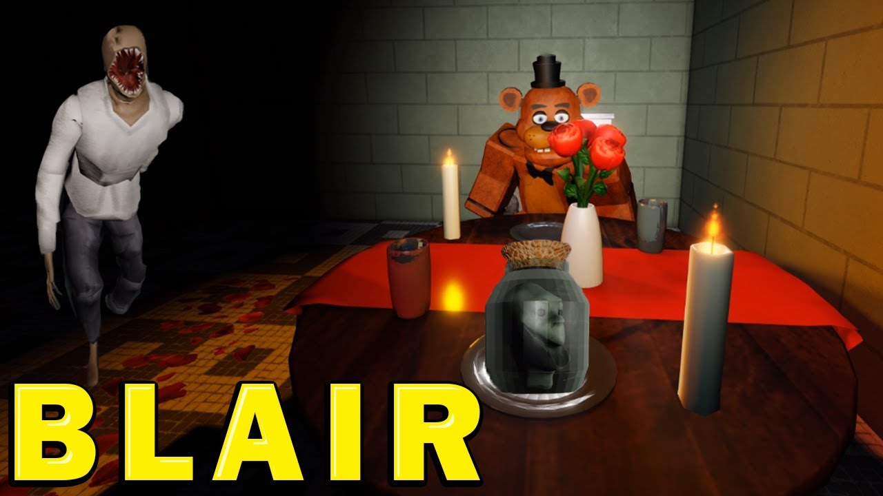СВИДАНИЕ С ПРИЗРАКОМ НА НОВОЙ КАРТЕ AREA 51! БЛЕИР РОБЛОКС / BLAIR ROBLOX