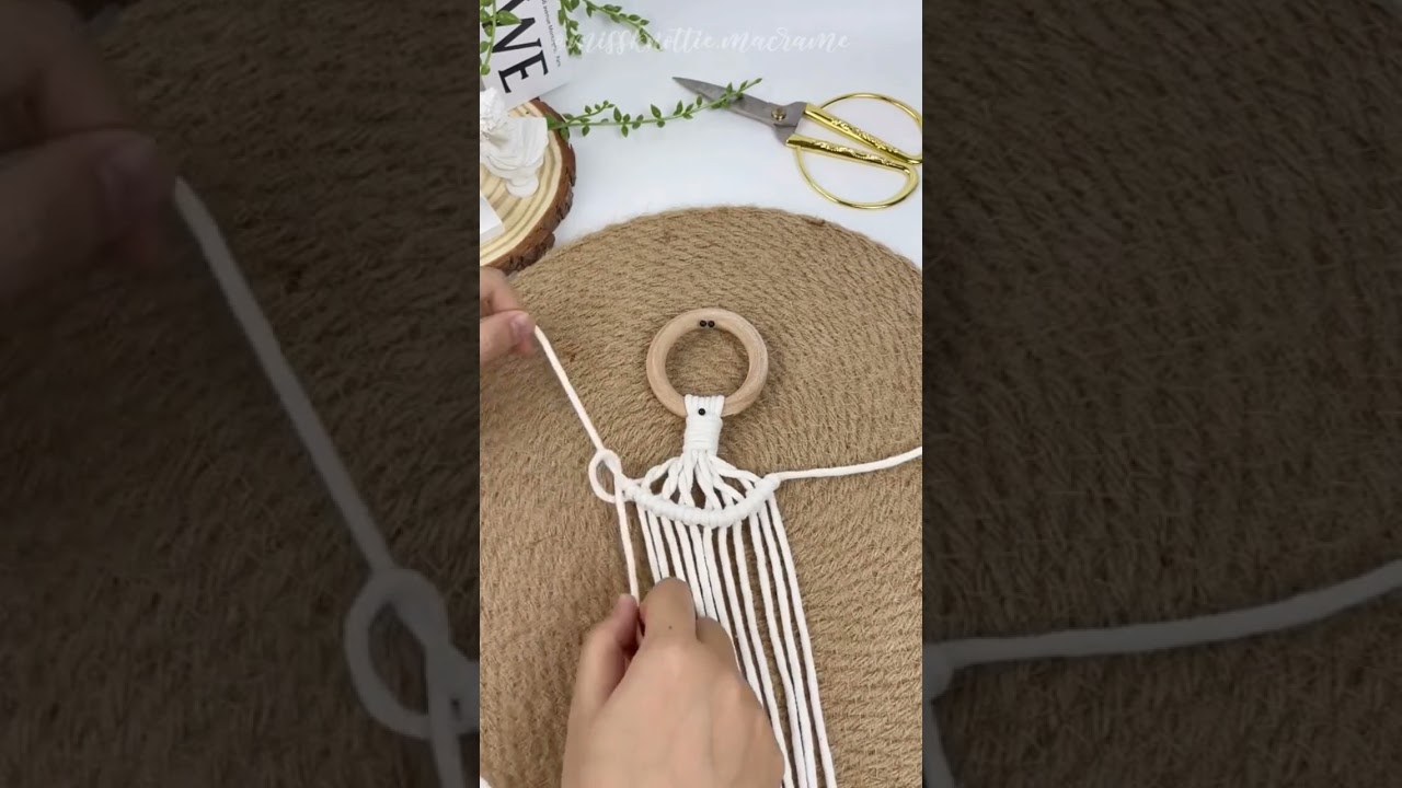 Decoraci&oacute;n boho #dragonfly #handmade #macrame #boho #bohochic #bohodecor #viral #diy #tutorial