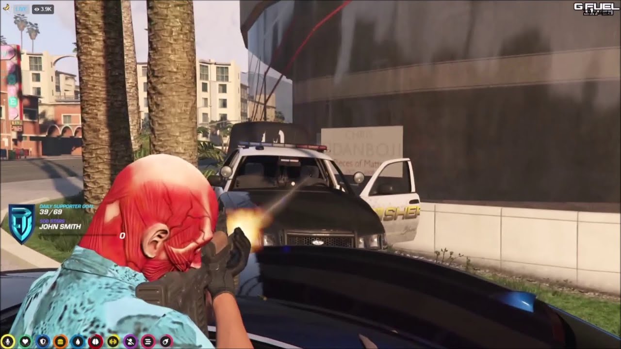 Police Chase CG After Killing Cops (NOPIXEL)
