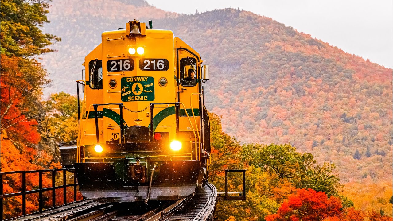 Maine Central 252 and 216: Yellow Birds on the Route of the Notch Train