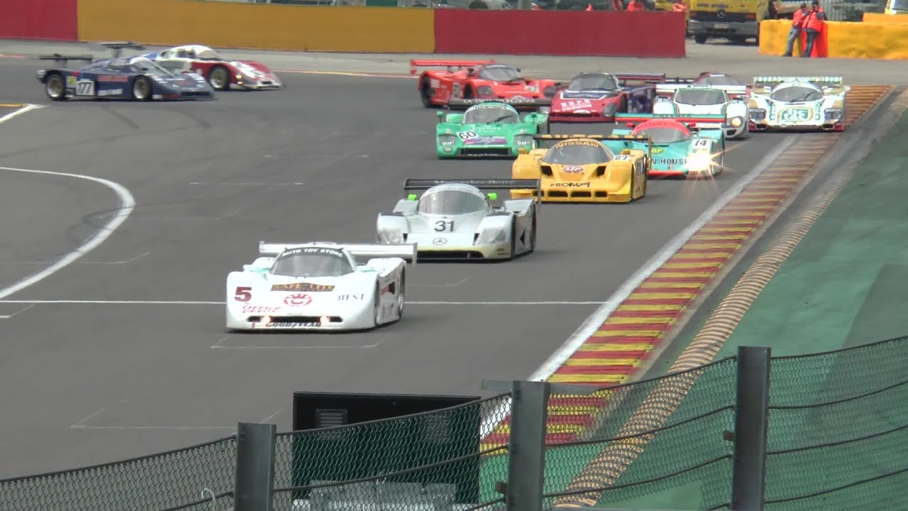 Group C at Spa Classic 2015, great sounds!