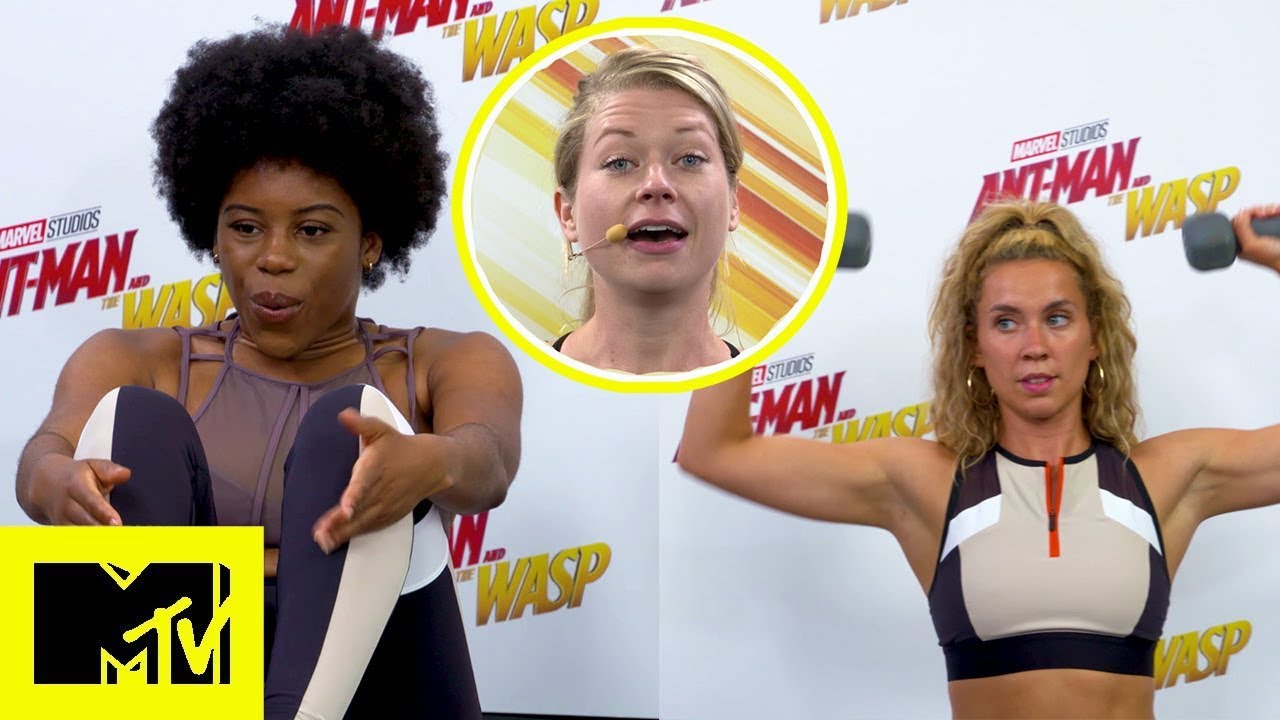 Wasp Workout! Train Like Evangeline Lilly Did For Ant-Man And The Wasp | MTV Fit