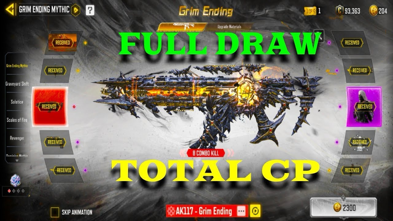 Grim ending Mythic Draw